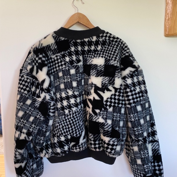 Vintage faux-fur Bomber - Picture 3 of 5